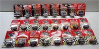 (24) 1:64 Die Cast Racing Champions Cars