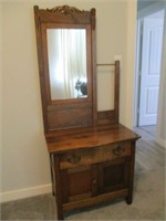 Solid Wood Antique Wash Stand