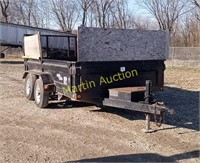 2011 Load Trail hydraulic 12' dump trailer -IST