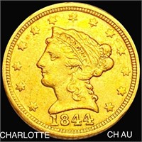 1844-C 2.50 Gold