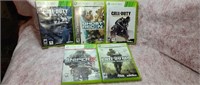 Xbox 360 call of duty (3) games (1) ghost recon