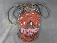 Antique Beaded Ladies purse. c1920s