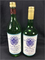 S.T.C.I. Reunion ‘89 Wine bottles Red&White