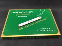 MacDonald’s Flat Fifties Cigarette Tin, near