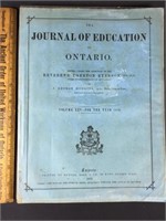 Journal of Education for Ontario, 1872, in