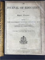 Journal of Education for Upper Canada, 1854, in