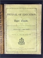 Journal of Education for Upper Canada, 1856, in