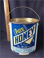 Dutton, Ont. 8lb Honey tin. V.S. Tripp