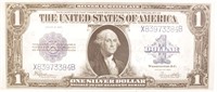 AU Series 1923 Silver Certificate $1