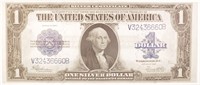 Choice AU Series 1923 Silver Certificate $1