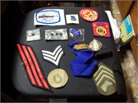 Military etc Pins & Patches