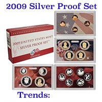 2009 United States Silver Proof Set - 18 pc set, a
