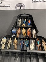 Vintage Star Wars Action Figures w/ Vader Case