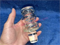 Handmade glass stopper