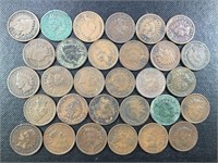 30 Indian Head Pennies