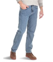 SIZE 32X30 WRANGLER MENS RELAXED FIT JEANS