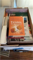 Box of health and wellness type books