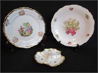 Two China Serving Plates; A Rosenthal Divided Tray
