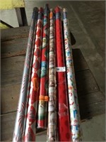 (6) Rolls Wrapping Paper 48" Wide ~ 110 SF)