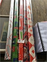 (6) Rolls of  Wrapping Paper