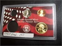 2006 S Partial Proof Set inc Sacagawea Dollar