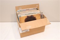 Box of Vinyl Albums - Rock