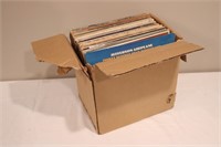 Box of Vinyl Albums - Sixties and Seventies Rock