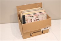 Box of Vinyl Albums - Early Rock