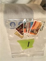 15 Canadian 8 cent stamps uncancelled no glue