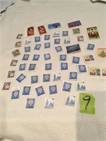 54 Cnd. 12 & 15 cent stamps  uncancelled no glue
