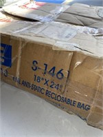 ULINE 4MIL ANTI-STATIC RECLOSABLE  BAGS S-1461