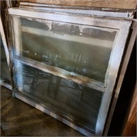 Stack 5 of 4 Antique Pratt Barn Windows