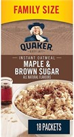 Quaker Maple & Brown Sugar Oatmeal