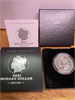 RARE 2021D-Limited Edition Morgan Silver Dollar