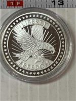 Liberty Freedom 1 ounce Silver Round