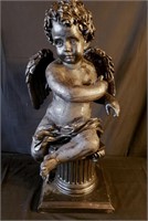 Large 24" Cherub Statue