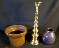 Pottery & Japan Candlestick
