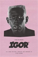 Tyler The Creator - Igor - Hip Hop Poster 24 x36"