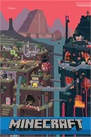 Minecraft - Video Game Poster (24 x 36 inches)