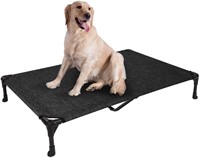 Veehoo Elevated Dog Bed, Breathable Mesh Portable