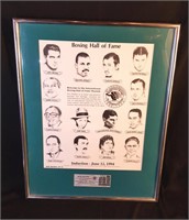 1994 Boxing Hall of Fame Induction Poster