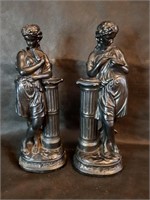 Pair of Grecian Style Sculptures