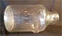 Large Side Sitting Glass Jar