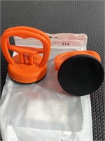 Heavy Duty Suction Cups 2pcs Orange