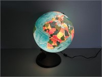 Vintage Lighted Globe