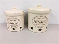 Potatoes & Onion Containers