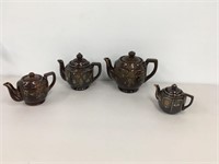 Hand Painted Vintage Teapots
