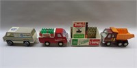 3 Small Toy Trucks: Buddy L, Tonka
