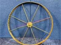 Antique 24in wheel (from garden plow)