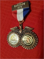 1973 Utah Bowmens Hunting Ribbon Medal